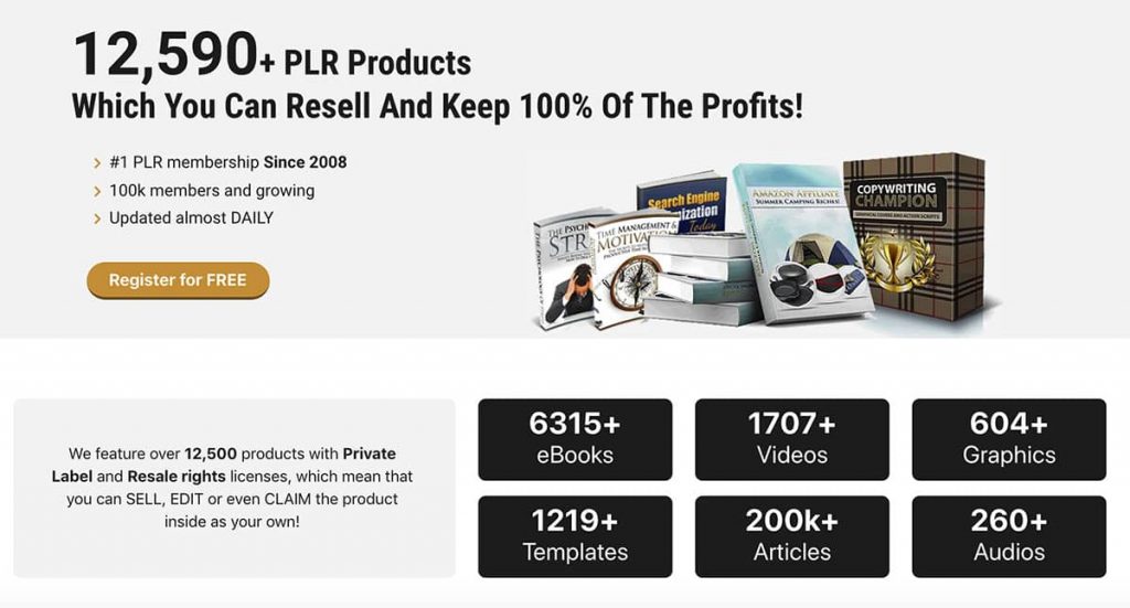 12590+ Digital PLR Products For Rebrand Review - Top Quality PLR