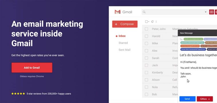Gmass Gmail Mass Email Service